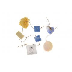 BLUE & SHELL GARLAND