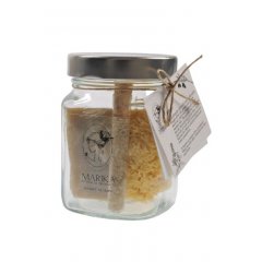 Alfeios vase with sea sponge and bath salts