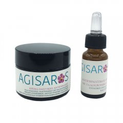 Holistic anti-aging cream with donkey milk and black pine