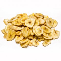 Dried banana chips