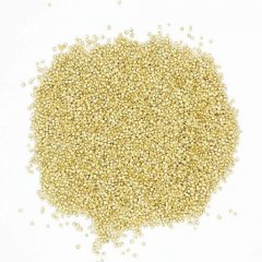 Organic white quinoa seeds