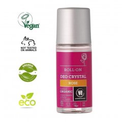 Organic deo crystal deodorant roll-on Rose (50ml)