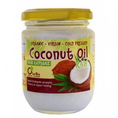Organic raw virgin coconut oil (OlaBio) (200ml)