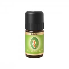 Organic Sage essential oil (Primavera 5ml)