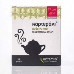 Green tea with thyme and dictamus