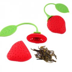Strawberry' Silicone Tea Strainer